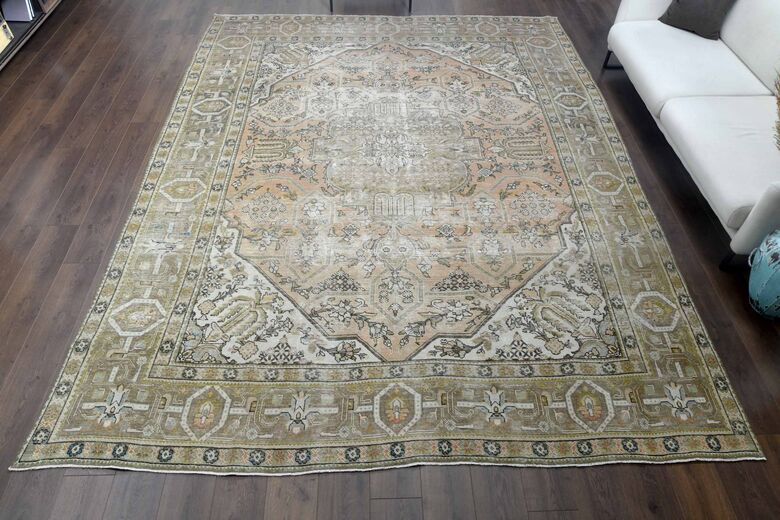 Persian Oriental Vintage Oversize Rug