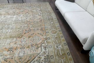 Persian Oriental Vintage Oversize Rug - Thumbnail