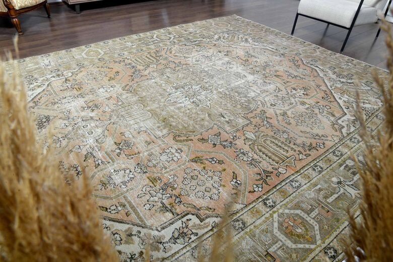 Persian Oriental Vintage Oversize Rug