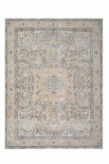 Persian Oversized Vintage wool rug - Thumbnail