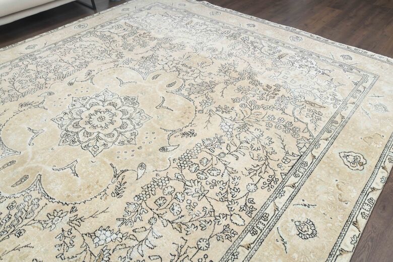 Persian Oversized Vintage wool rug