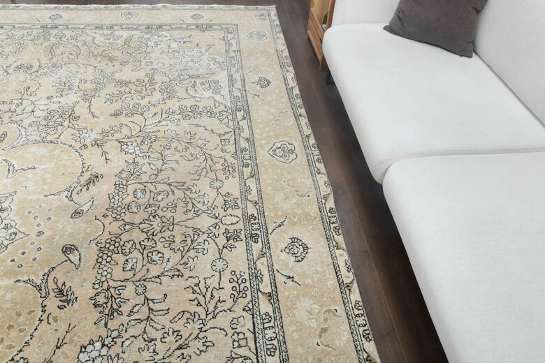 Persian Oversized Vintage wool rug
