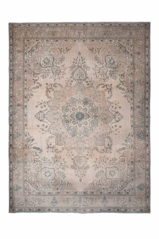 Rugser - Persian Vintage Bohemian 10x13 Handwoven Wool Rug
