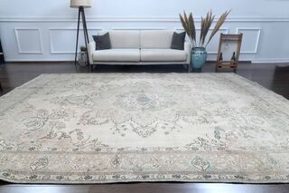 Persian Vintage Bohemian 10x13 Handwoven Wool Rug - Thumbnail