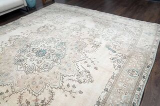 Persian Vintage Bohemian 10x13 Handwoven Wool Rug - Thumbnail