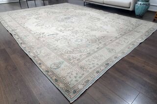 Persian Vintage Bohemian 10x13 Handwoven Wool Rug - Thumbnail