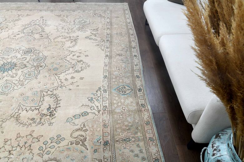 Persian Vintage Bohemian 10x13 Handwoven Wool Rug