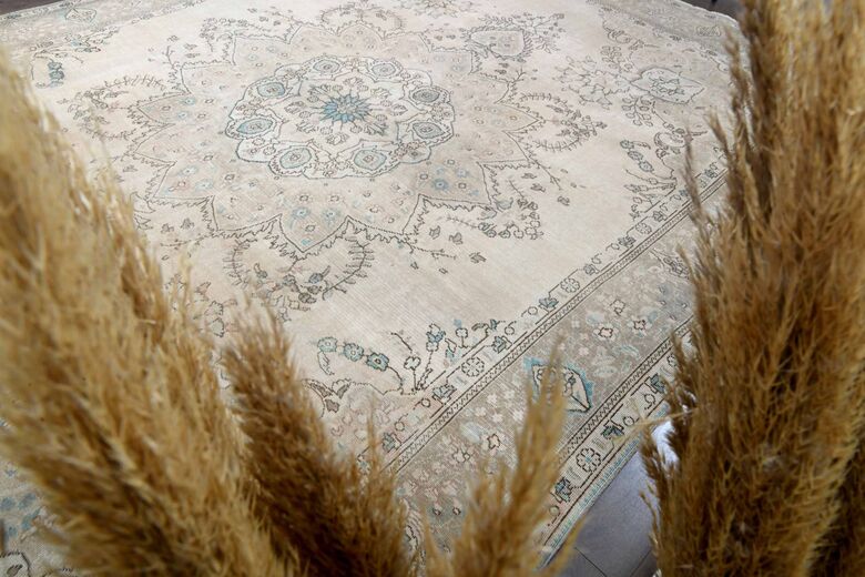Persian Vintage Bohemian 10x13 Handwoven Wool Rug