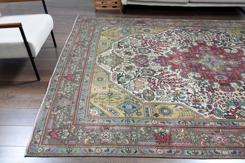 Persian Vintage Handmade Rug