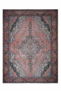 Persian Vintage Pink Rug - Thumbnail