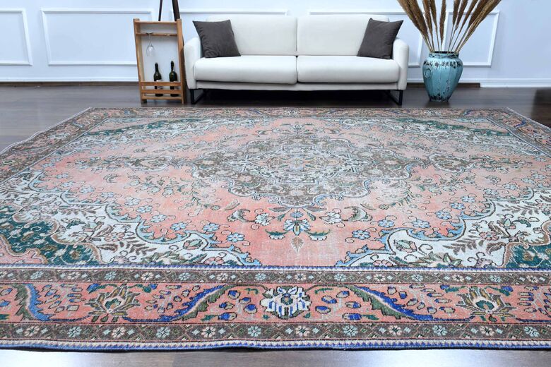 Persian Vintage Pink Rug