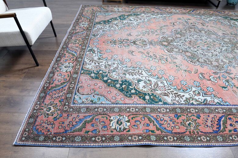 Persian Vintage Pink Rug