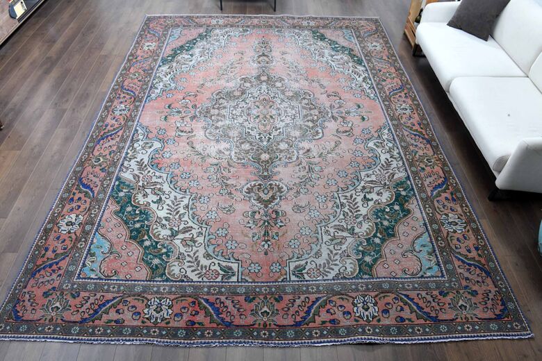 Persian Vintage Pink Rug