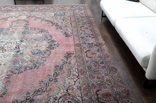 Oriental Pink Persian Rug - Thumbnail