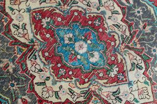 Medallion Persian Vintage Rug - Thumbnail