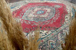 Medallion Persian Vintage Rug - Thumbnail