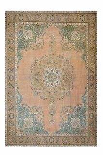 Persian Vintage Woven Wool Rug - Thumbnail