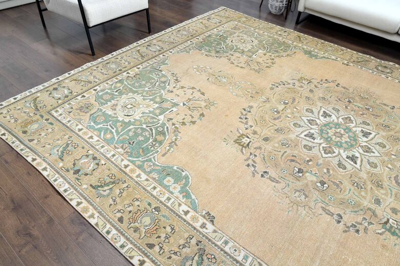 Persian Vintage Woven Wool Rug