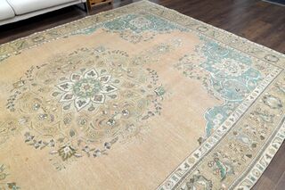 Persian Vintage Woven Wool Rug - Thumbnail