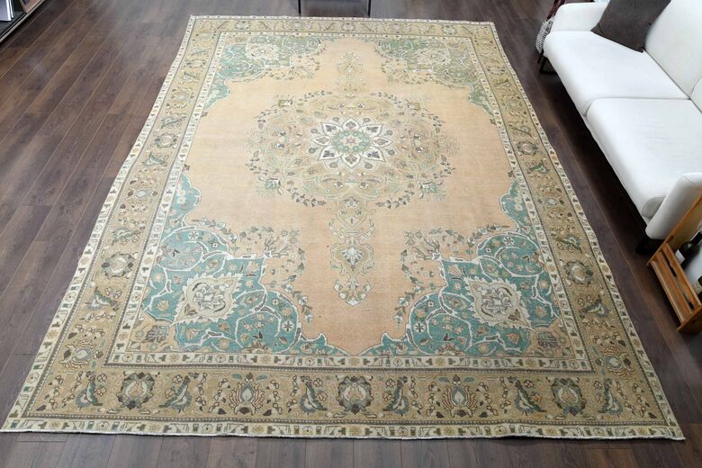 Persian Vintage Woven Wool Rug