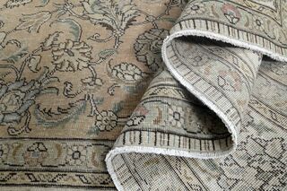 Rare Persian Vintage Woven Wool Rug - Thumbnail