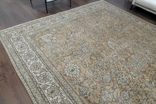 Rare Persian Vintage Woven Wool Rug - Thumbnail