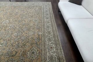 Rare Persian Vintage Woven Wool Rug - Thumbnail