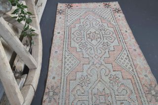 Turkish Antique Runner Rug - Thumbnail