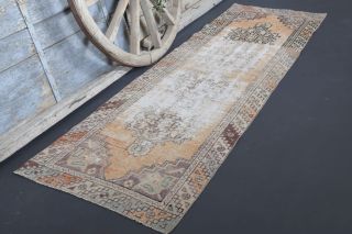 Distressed Antique Runner Rug - Thumbnail