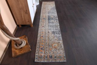 Antique Turkish Runner Rug - Thumbnail