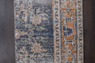 Antique Turkish Runner Rug - Thumbnail