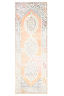 Medallion - Turkish Runner Rug - Thumbnail