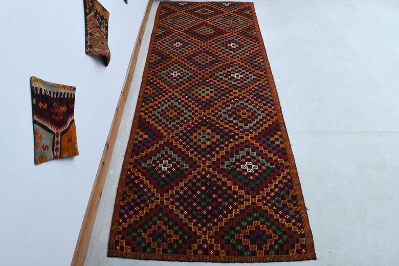 Cacim Kilim - Turkish Runner Rug