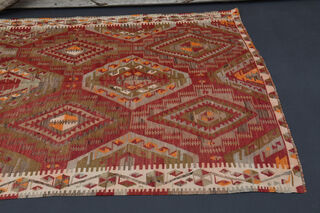 Flatweave Ethnic Runner Rug - Thumbnail