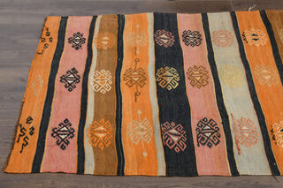 Turkish Vintage Runner Rug - Thumbnail