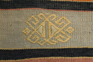 Turkish Vintage Runner Rug - Thumbnail