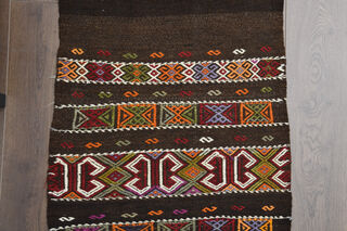 Vintage Turkish Runner Rug - Thumbnail