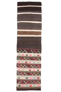 Vintage Flatweave Runner Rug - Thumbnail