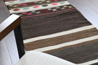 Vintage Flatweave Runner Rug - Thumbnail