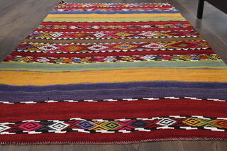 Vintage Turkish Runner Rug - Thumbnail