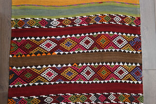 Vintage Turkish Runner Rug - Thumbnail