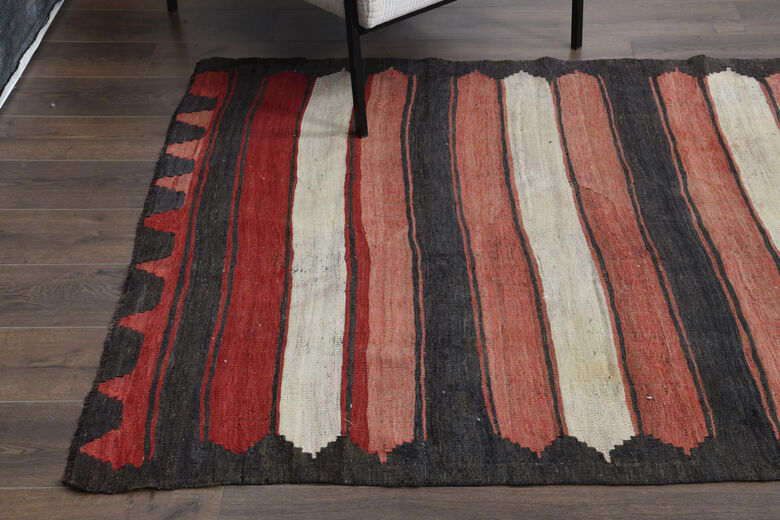 Long Vintage Turkish Runner Rug