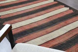 Long Vintage Turkish Runner Rug - Thumbnail