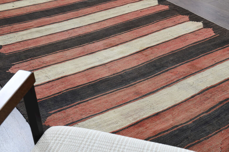 Long Vintage Turkish Runner Rug