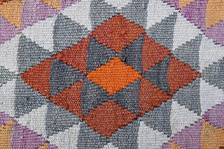 Turkish Ethnic Kilim Runner Rug - Thumbnail