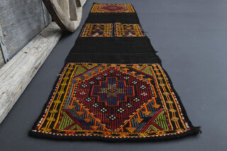 Traditional Turkish Runner Rug - Thumbnail