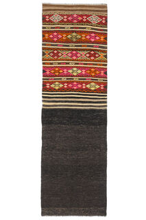 Flatweave Turkish Runner Rug - Thumbnail