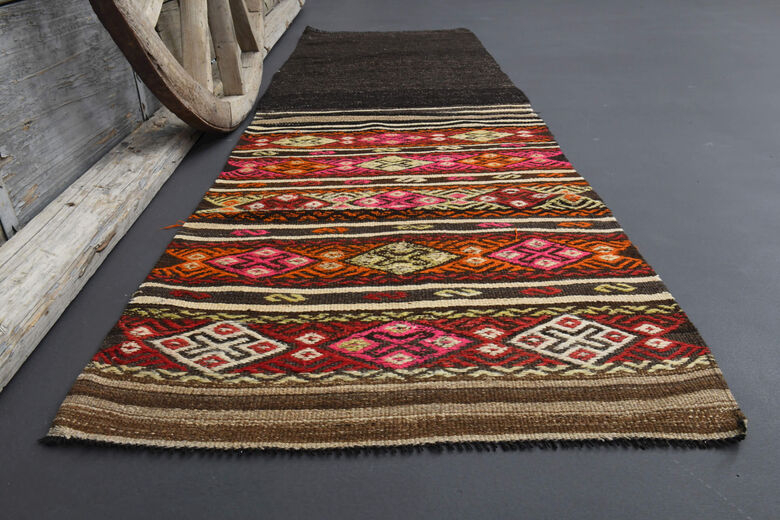 Flatweave Turkish Runner Rug