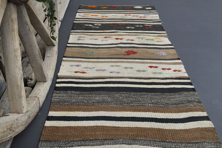 Flatweave Turkish Runner Rug