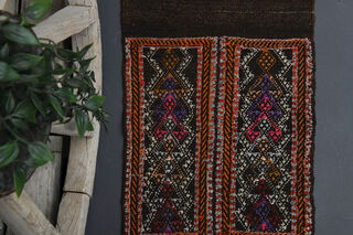 Kilim Narrow Runner Rug - Thumbnail